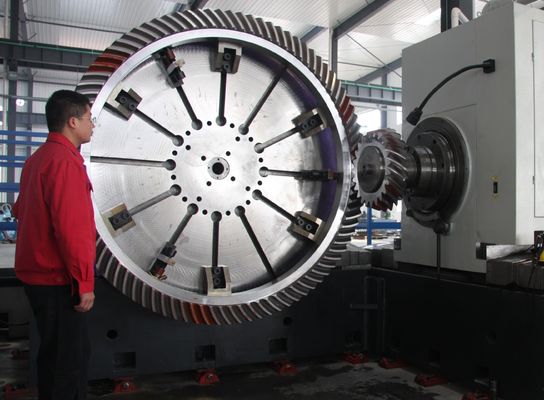 Μεγάλο εργαλείο λοξοτμήσεων διαμέτρων σπειροειδές εξωτερικό Dia 2000mm μακριά χρησιμοποιώντας ζωή υλικών 20CrMnTi